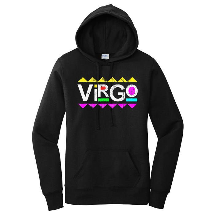 Virgo 90s Horoscope Zodiac Sign Astrology Gift Women's Pullover Hoodie