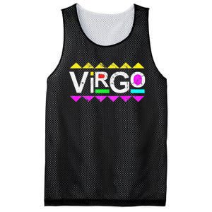 Virgo 90s Horoscope Zodiac Sign Astrology Gift Mesh Reversible Basketball Jersey Tank