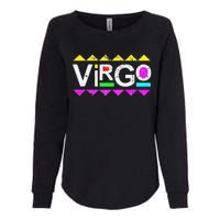 Virgo 90s Horoscope Zodiac Sign Astrology Gift Womens California Wash Sweatshirt