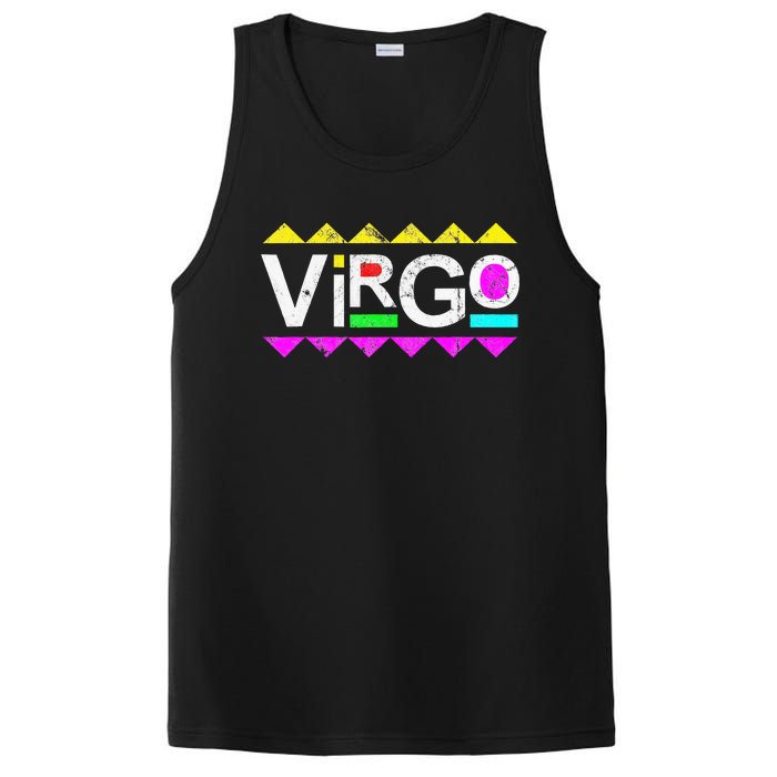 Virgo 90s Horoscope Zodiac Sign Astrology Gift PosiCharge Competitor Tank