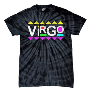 Virgo 90s Horoscope Zodiac Sign Astrology Gift Tie-Dye T-Shirt