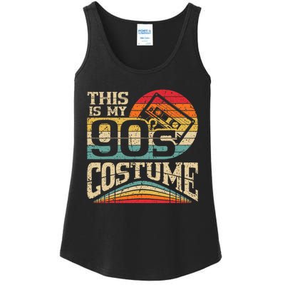 Vintage 90s Outfit This Is My 90s Costume Party Ladies Essential Tank