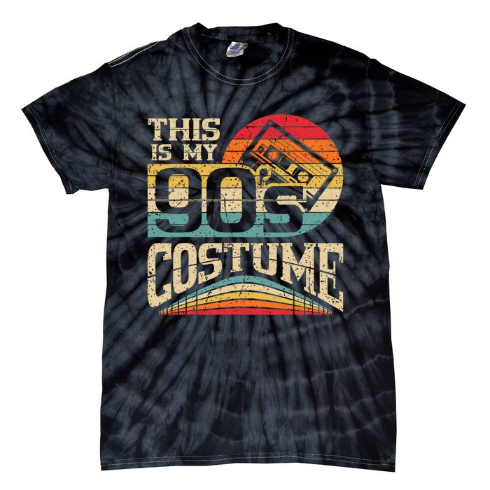 Vintage 90s Outfit This Is My 90s Costume Party Tie-Dye T-Shirt