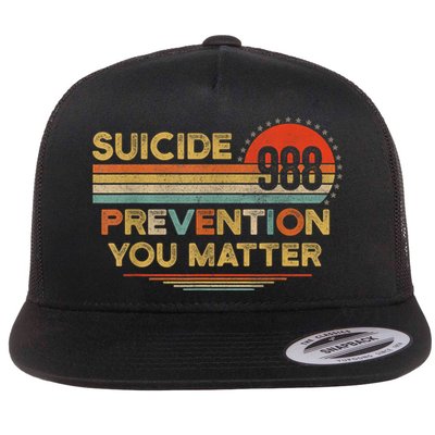 Vintage 988 Shirt Suicide Prevention 988 Flatbill Hat