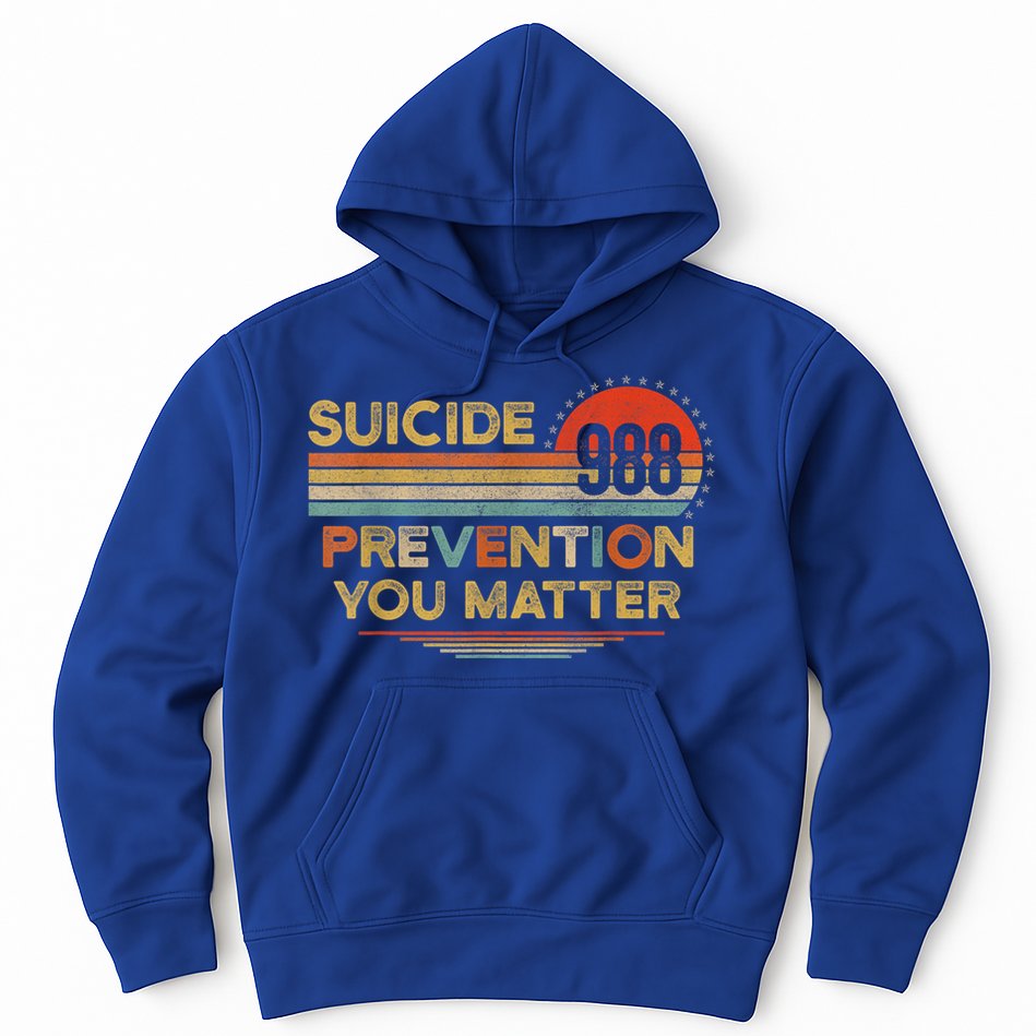 Vintage 988 Shirt Suicide Prevention 988 Hoodie