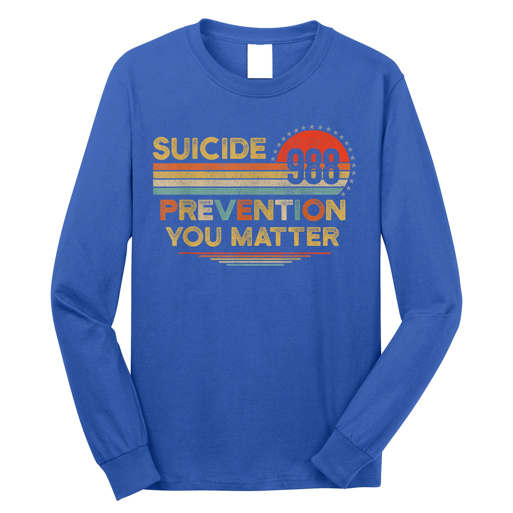 Vintage 988 Shirt Suicide Prevention 988 Long Sleeve Shirt