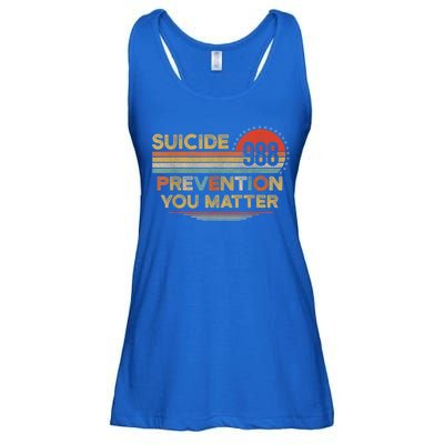 Vintage 988 Shirt Suicide Prevention 988 Ladies Essential Flowy Tank