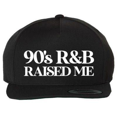 Vintage 90s Throwback Oldschool 90s R&B Raised Me Wool Snapback Cap
