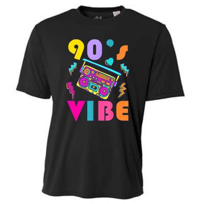 Vintage 90s Vibe 90s Music Lover I Heart The Nineties Cooling Performance Crew T-Shirt