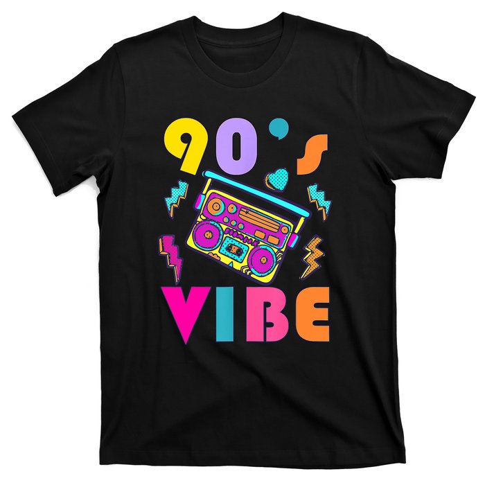 Vintage 90s Vibe 90s Music Lover I Heart The Nineties T-Shirt