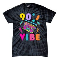 Vintage 90s Vibe 90s Music Lover I Heart The Nineties Tie-Dye T-Shirt