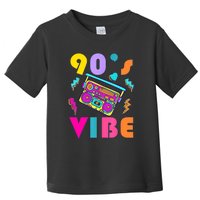 Vintage 90s Vibe 90s Music Lover I Heart The Nineties Toddler T-Shirt