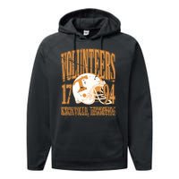 Vintage 90s Volunteers Football Tennessee Performance Fleece Hoodie