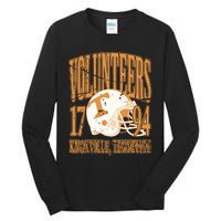 Vintage 90s Volunteers Football Tennessee Tall Long Sleeve T-Shirt