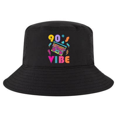 Vintage 90s Vibe 90s Music Lover I Heart The Nineties Cool Comfort Performance Bucket Hat