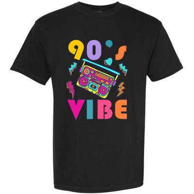 Vintage 90s Vibe 90s Music Lover I Heart The Nineties Garment-Dyed Heavyweight T-Shirt