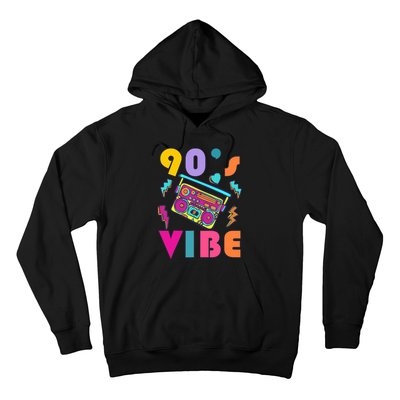 Vintage 90s Vibe 90s Music Lover I Heart The Nineties Hoodie