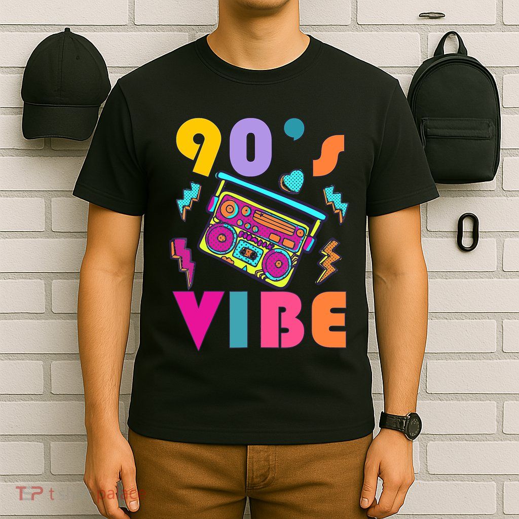 Vintage 90s Vibe 90s Music Lover I Heart The Nineties T-Shirt