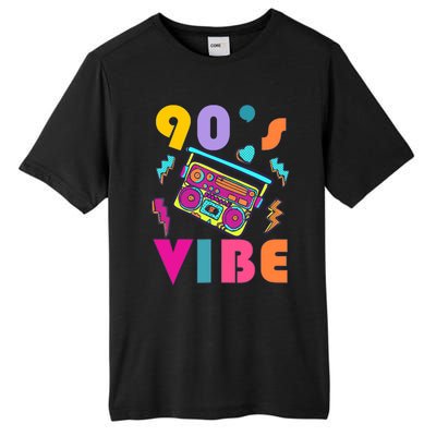 Vintage 90s Vibe 90s Music Lover I Heart The Nineties Tall Fusion ChromaSoft Performance T-Shirt