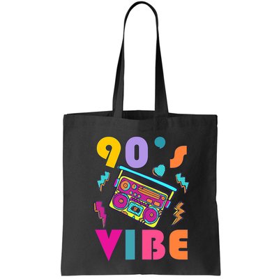 Vintage 90s Vibe 90s Music Lover I Heart The Nineties Bag