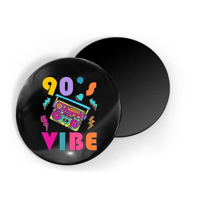 Vintage 90s Vibe 90s Music Lover I Heart The Nineties Magnet