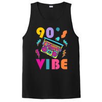 Vintage 90s Vibe 90s Music Lover I Heart The Nineties PosiCharge Competitor Tank