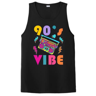 Vintage 90s Vibe 90s Music Lover I Heart The Nineties PosiCharge Competitor Tank