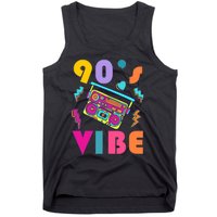 Vintage 90s Vibe 90s Music Lover I Heart The Nineties Tank Top