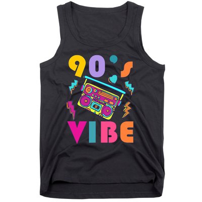 Vintage 90s Vibe 90s Music Lover I Heart The Nineties Tank Top