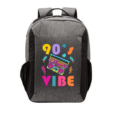 Vintage 90s Vibe 90s Music Lover I Heart The Nineties Vector Backpack