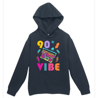 Vintage 90s Vibe 90s Music Lover I Heart The Nineties Urban Pullover Hoodie