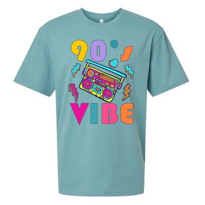 Vintage 90s Vibe 90s Music Lover I Heart The Nineties Sueded Cloud Jersey T-Shirt