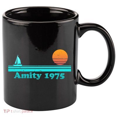 Vintage Amity 1975 Sunset 11oz C Handle Ceramic Mug