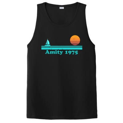 Vintage Amity 1975 Sunset PosiCharge Competitor Tank