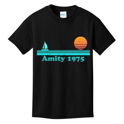 Vintage Amity 1975 Sunset Kids T-Shirt