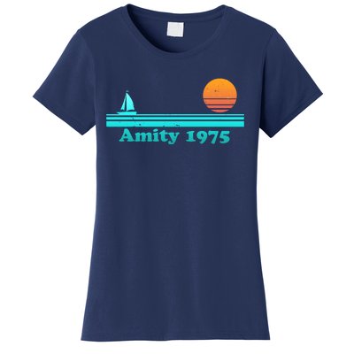 Vintage Amity 1975 Sunset Women's T-Shirt