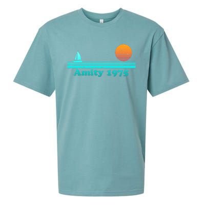 Vintage Amity 1975 Sunset Sueded Cloud Jersey T-Shirt