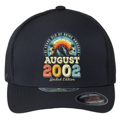 Vintage August 2002 Birthday Limited Edition 21 Year Old Flexfit Unipanel Trucker Cap