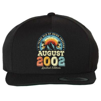 Vintage August 2002 Birthday Limited Edition 21 Year Old Wool Snapback Cap