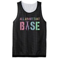 Vintage ALL ABOUT THAT BASE Cheerleading Purple Cheer Squad Mesh Reversible Basketball Jersey Tank