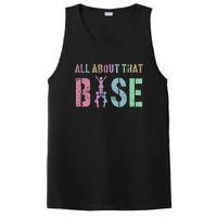 Vintage ALL ABOUT THAT BASE Cheerleading Purple Cheer Squad PosiCharge Competitor Tank