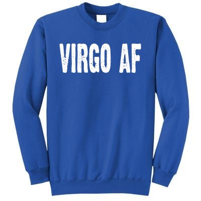 Virgo Af Astrology Horoscope Zodiac Star Sign Funny Gift Meaningful Gift Sweatshirt