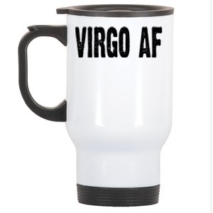 Virgo Af Astrology Horoscope Zodiac Star Sign Funny Gift Meaningful Gift Stainless Steel Travel Mug