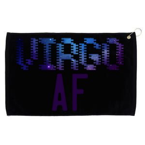 Virgo Af Astrology Zodiac Sign Cool Space Streetwear Cool Gift Grommeted Golf Towel