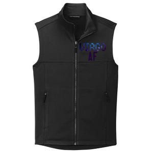 Virgo Af Astrology Zodiac Sign Cool Space Streetwear Cool Gift Collective Smooth Fleece Vest