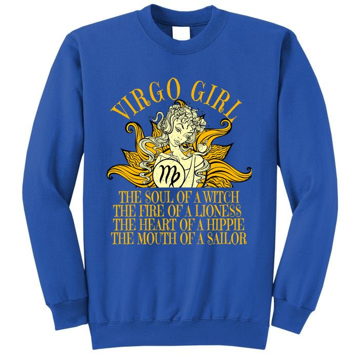 Virgo August And September Birthday Zodiac Cool Gift Sweatshirt