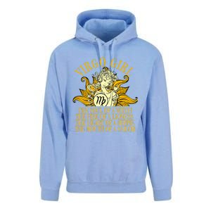 Virgo August And September Birthday Zodiac Cool Gift Unisex Surf Hoodie