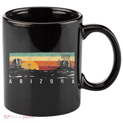 Vintage Arizona AZ 11oz C Handle Ceramic Mug