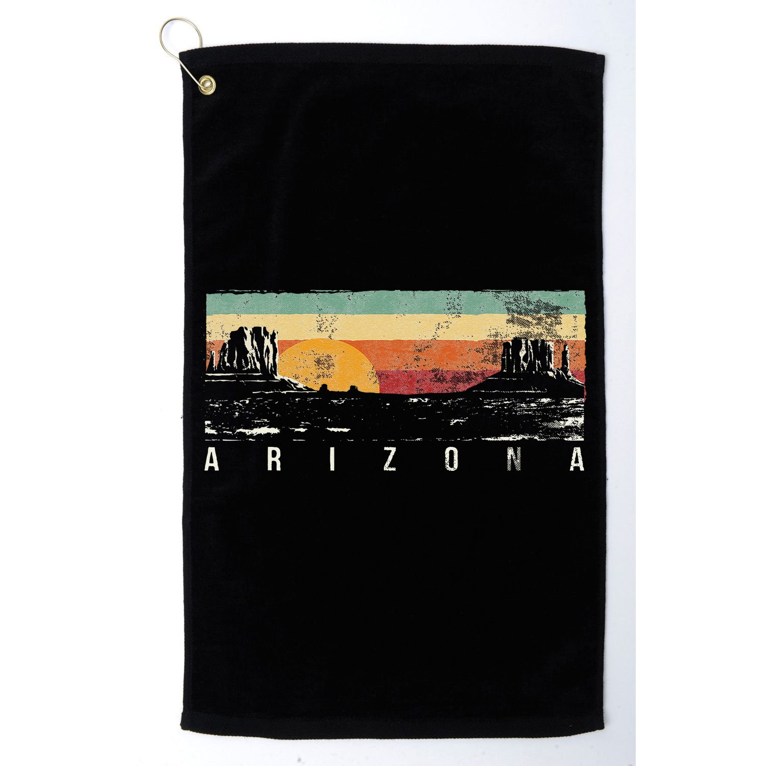 Vintage Arizona AZ Golf Towel