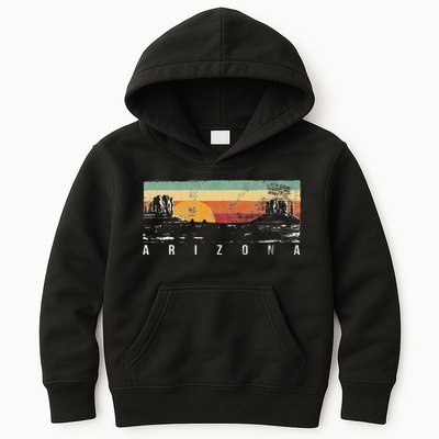 Vintage Arizona AZ Kids Hoodie